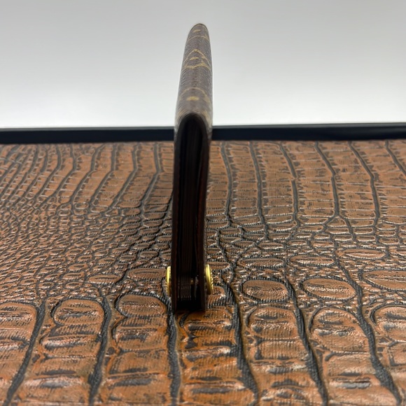 Vintage Louis Vuitton Unisex Monogram Canvas & Leather Accordion Card 💳 Holder - Picture 6 of 10